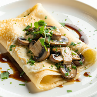 Crêpe Farcie Poulet Champignon