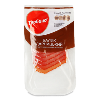 Балик «Глобино» «Дарницький» с/к в/ґ нарізка (80г)
