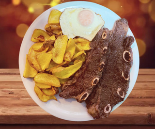 Churrasco con patata