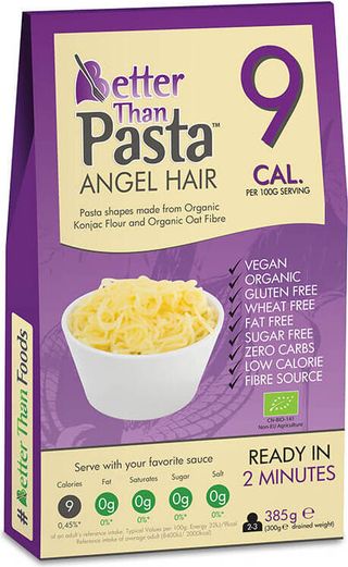 BIO Makaron konjac angle hair bezglutenowy 385g BETTER THAN FOODS