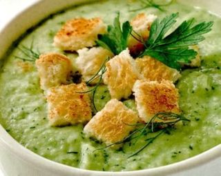 Supa crema de legume verzi