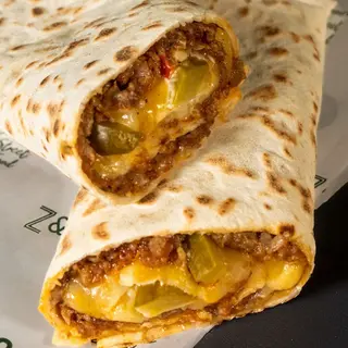 Wrap de Sujuk & Queso