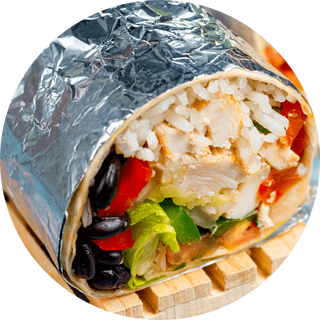 Burrito XXL fajitas pollo
