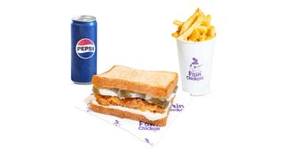 MENIU FAIN TOAST CLASSIC - 330G, CARTOFI PRAJITI, DOZA PEPSI