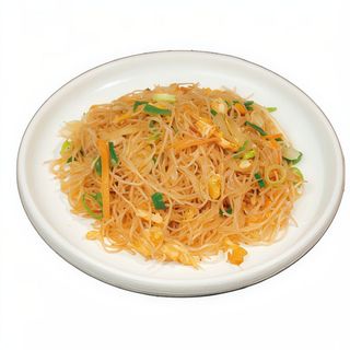 28. Fideos de Arroz con Verdura
