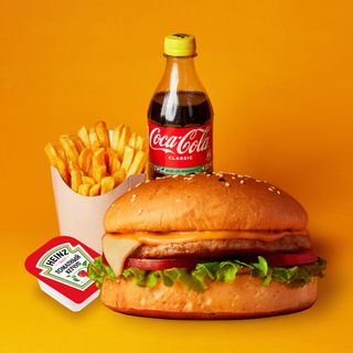 Combo Чизбургер (куриный) 