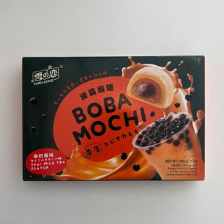 Thai Milk boba mochi 