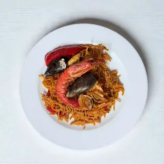Fideuá de mariscos