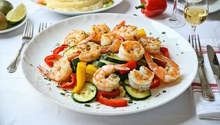 Mix creveti la gratar