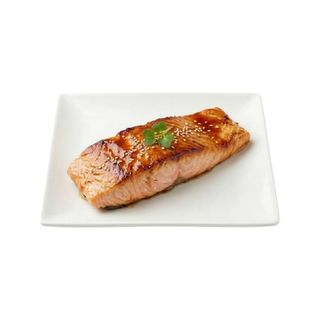 107-Salmón A La Plancha Con Salsa Teriyaki
