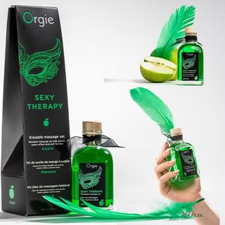 Sexy Therapy ტუჩებით მასაჟის სეტი ვაშლი