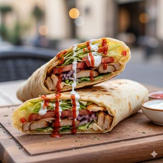 Piadina kebab grande
