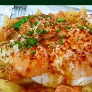 Huevos al estampido 
