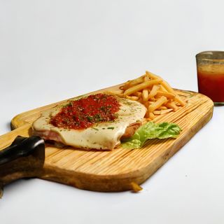 Milanesa Napolitana De Ternera
