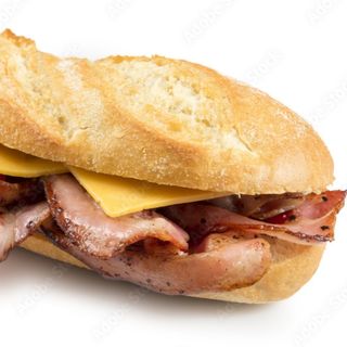 Bocadillo Lomo Queso Bacon