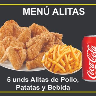 Menú Alitas