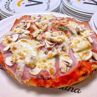 Prosciutto cotto Ferrarini e funghi