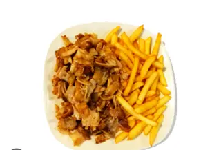 Ración De Patatas Kebab