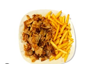 Ración De Patatas Kebab