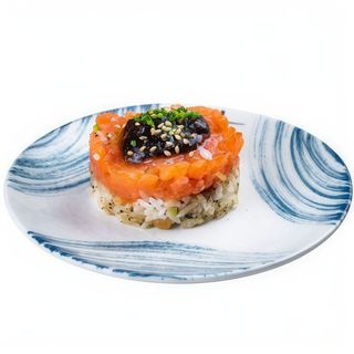 Tartar de salmón