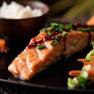 Teriyaki Salmon // Salmón Teriyaki
