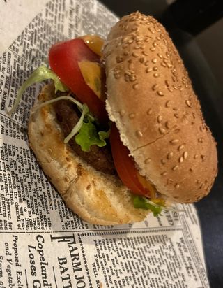 Hamburger vegan