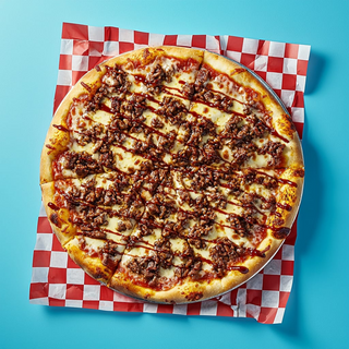 Pizza Barbecue Viande Hachée