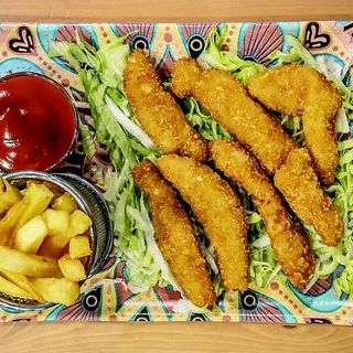 Fingers De Pollo con patatas