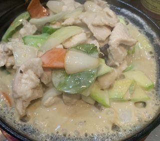 Pollo Con Curry Verde Y Leche Coco绿咖喱鸡