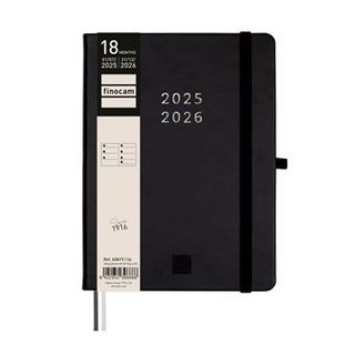 Agenda 2025 26 Minimal S/V M5 Negro - 8422952396666