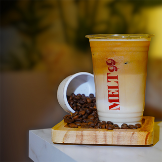 Salted Caramel Iced Latte