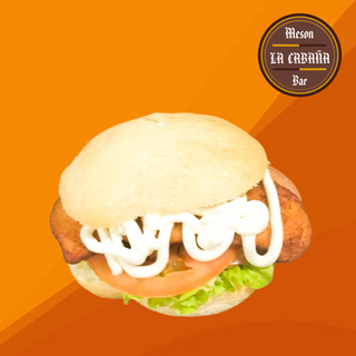 Hamburguesa crispy chicken