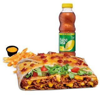 Menú Crunchywrap Deluxe Cheese + Bacon