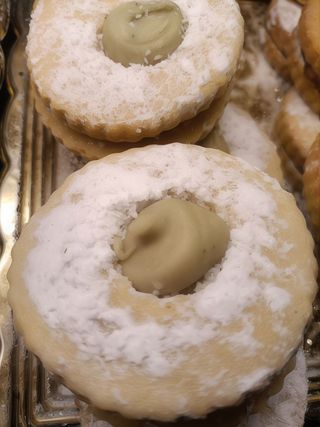 Occhi pistacho x 2 un.