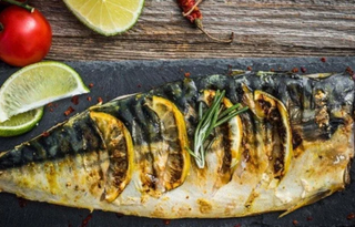 Скумбрія на мангалі (200г)