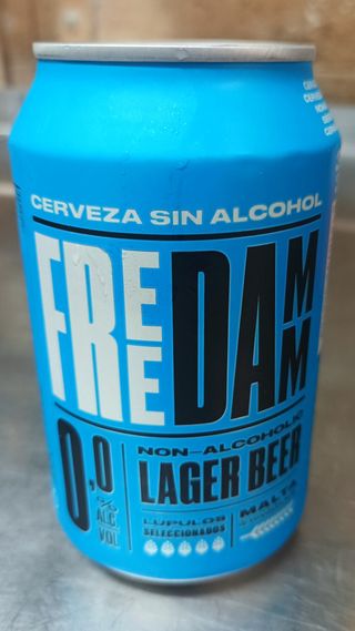 Cerveza Estrella Damm Sin Alcohol Lata (330 Ml.)