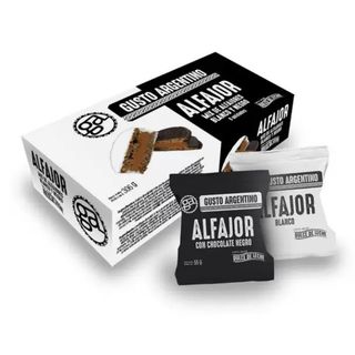 Alfajor Gusto Argentino Blanco Y Negro