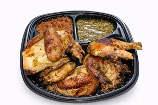 ¼ Poulet Braisé & Attiéké