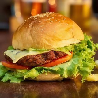 18 Hamburguesa Clásica
