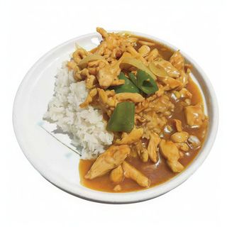 34. Arroz con Pollo y Curry