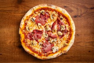 პიცა ლორითა და სოკოთი 30სმ