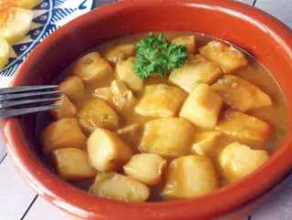 Pota en salsa (1/2 ración)