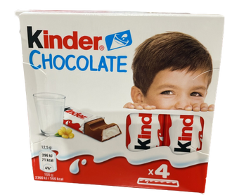 Kinder Chocolate 4Uds
