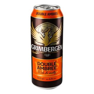 Пиво Grimbergen Double-Ambree темне з/б (0,5л)