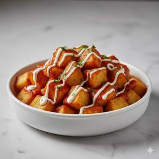 Ración De Patatas Bravas