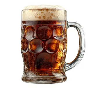 Bere bruna Budweiser la halba