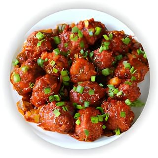 Dry Veg Manchurian 10pcs