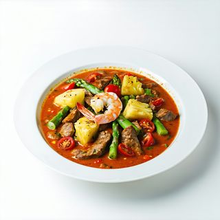 46 Curry Rojo (Picante)