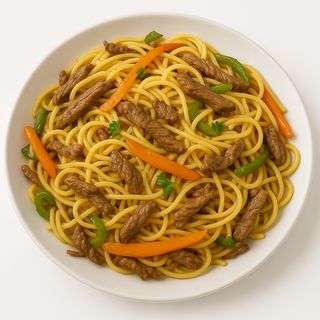 Grand bol de Spaghettis bolognaise mélange + 1 boisson offerte 