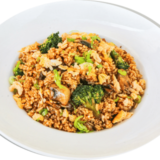 Wok de Arroz com Vegetais